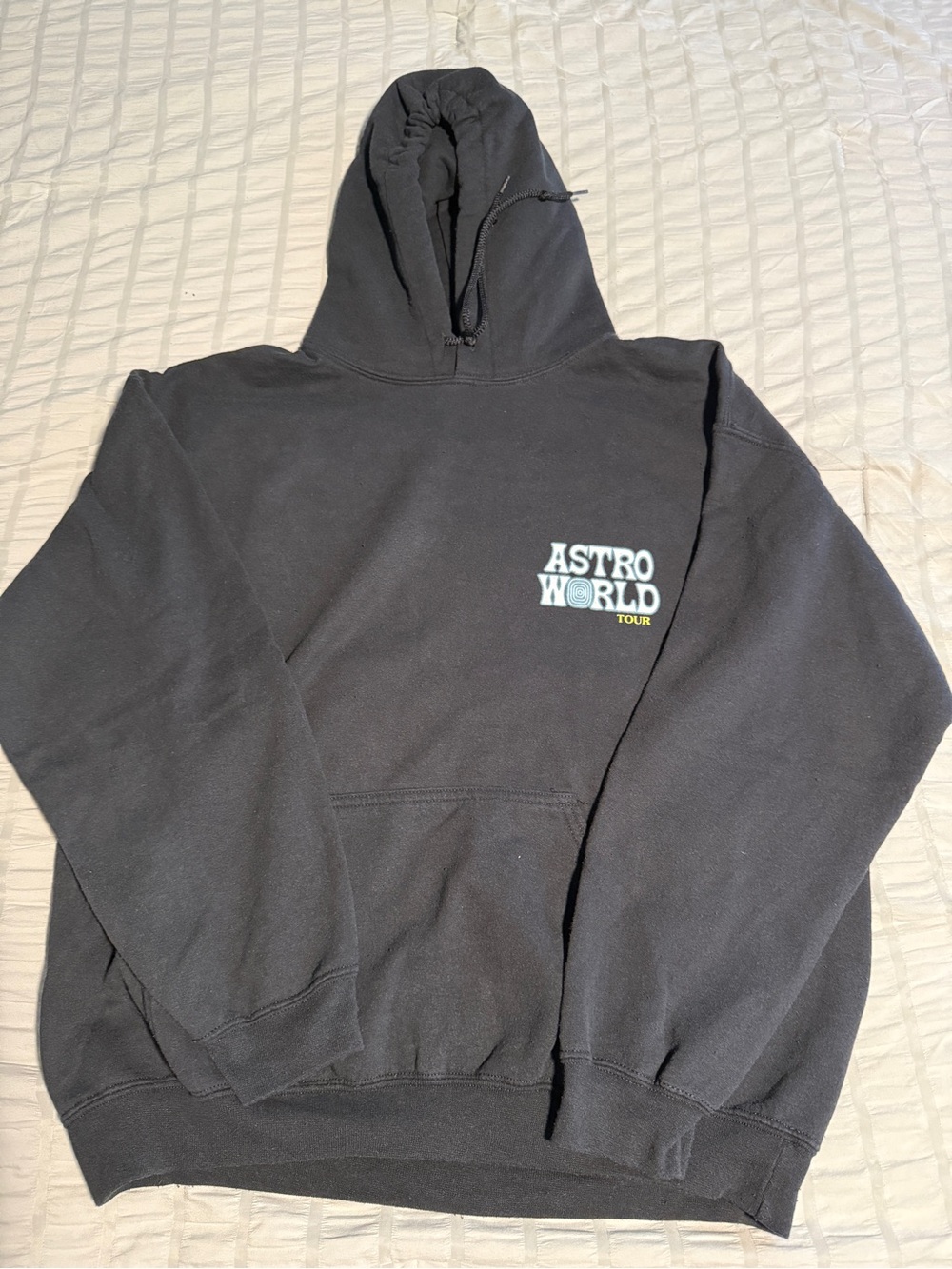 Cactus Jack by Travis Scott Black Astroworld Crewneck Sweatshirt
